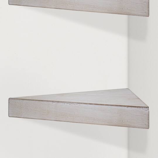 Floating Corner Shelves Set